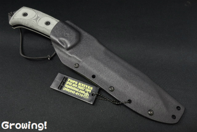 ナイフショップ グローイング！□TOPS【トップス】□ スモーク  