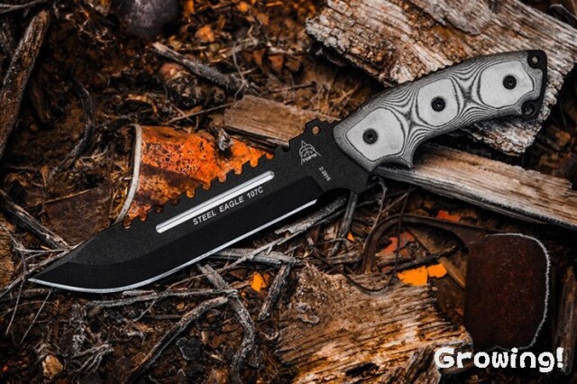 サバイバルナイフフルタングSteel Eagle 107C 【新品未使用品】 サバイバルナイフフルタングSteel Eagle 107C 【新品未使用品】