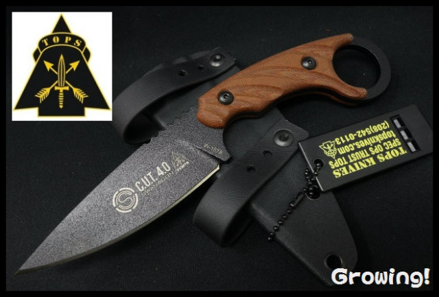 TOPS KNIVES タクティカルナイフ