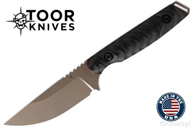 TOOR knives【トゥーア ナイブス】■ フィールド 3.0 【CPM-3V】【G-10】【カイデックス】Field フィックスド フルタングアメリカ製 【配送料無料】