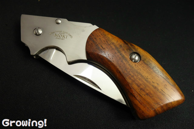 ナイフショップ グローイング！□MOKI KNIFE【モキ ナイフ】□ ガン