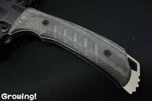 米軍放出品　SOG ナイフ　送料無料 米軍放出品 SOG SEAL PUP アウトドア ガーデン ノコ コンバット