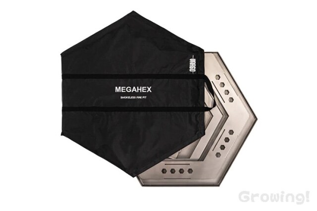 VARGO MEGAHEX T-322 焚き火台 スモークレス ナイフショップ グローイング！□VARGO【バーゴ】□ メガヘックス