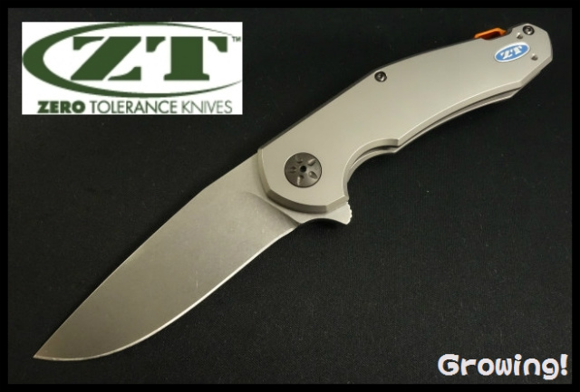 ナイフショップ グローイング！□ZT【ゼロ トレランス】□ ZT0220