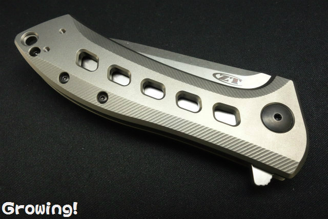 ナイフショップ グローイング！□ZT【ゼロ トレランス】□ ZT0801TI