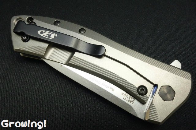 ナイフショップ グローイング！□ZT【ゼロ トレランス】□ ZT0801TI