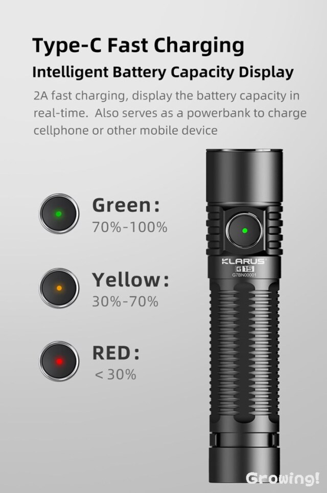 ナイフショップ グローイング！□KLARUS【クラルス】□ 「G15」V.2