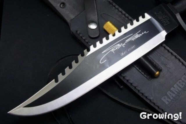 ナイフショップ グローイング！□ランボー2 FIRST BLOOD part2 公式  