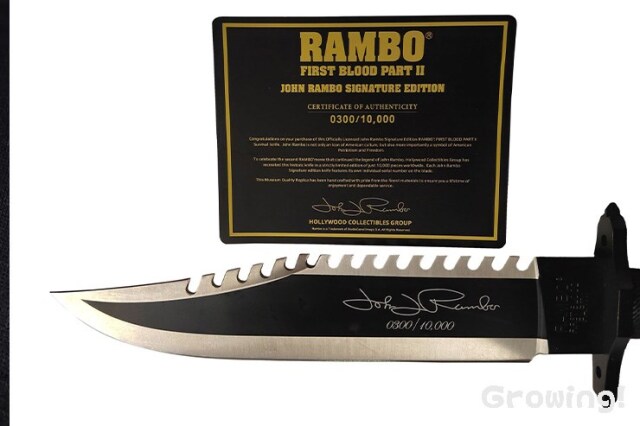 ナイフショップ グローイング！□ランボー2 FIRST BLOOD part2 公式  