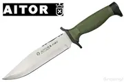 AITOR【アイトール】■ ボウイ NATO シルバーブレード サバイバルナイフ フィックスド スペイン製 【配送料無料】