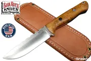 BARK RIVER KNIVES【バークリバー・ナイブス】■ 「ブラボー1」【Cru-Wear】【ファイルワーク】【バーズアイ】 【ブラックライナー】【ブラックピン】BRAVO 1 フルタング フィックスド アメリカ製 【配送料無料】 【廃番】
