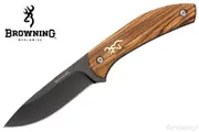 BROWNING【ブローニング】■ ゼブラハンター 【7Cr17MoV 】【ゼブラウッド】フルタング フィックスド