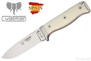 CUDEMAN【クードマン】■ MT5 サバイバルナイフ 【N695】【ホワイト マイカルタ】フィックスド スペイン製 【配送料無料】