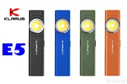 KLARUS【クラルス】■ 「E5」 EDC LEDフラッシュライト【600ルーメン】【充電式】【IPX4】クリップ マグネット USB-C バージョンアップ 進化版モデル