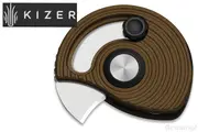 KiZER【カイザー】■ 「スネイル トレイル」 ブラス【AEB-L】【アルミニウム】Snail-Trail 5th ポケット コインナイフ