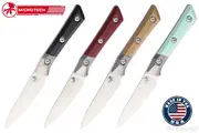 Microtech【マイクロテック】■ 「パーリング」SW 【ブラック・メルロー・コヨーテ・ブルー】 【M390MK】【チタン ボルスター】【G-10】Paring フィックスド フルタング ペティ ペアリング アメリカ製 【配送料無料】