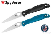 Spyderco【スパイダルコ】■ カリスマ 【CTS-BD1N】【ブラック・ブルー】【FRN】Charisma 折りたたみ アメリカ製 【配送料無料】