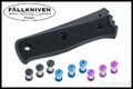 FALLKNIVEN【ファルクニーベン】■ F1Xシリーズ ハンドル＆チタニウム ボルト 【ブラック・ブルー・パープル】チタン
