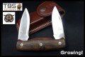 TBS knives【TBSナイブス】■ 「ワイルドキャット」2ブレードフォルダー【ACX380】【ウォールナット】WILDCAT 折りたたみ