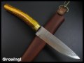伝統工芸士　佐治武士　ナイフショップ　グローイング！