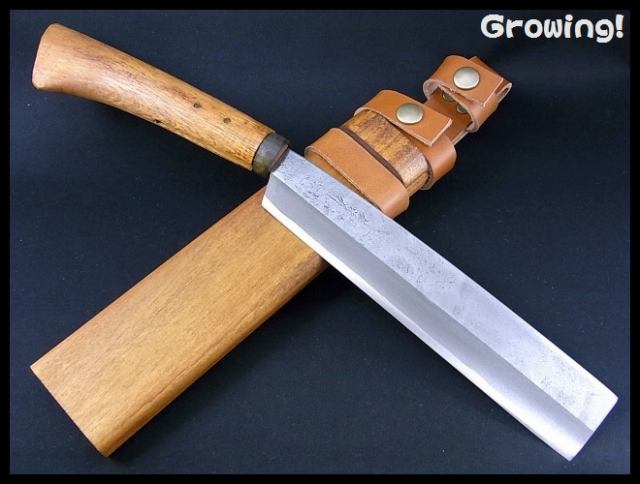 伝統工芸士　佐治武士　ナイフショップ　グローイング！