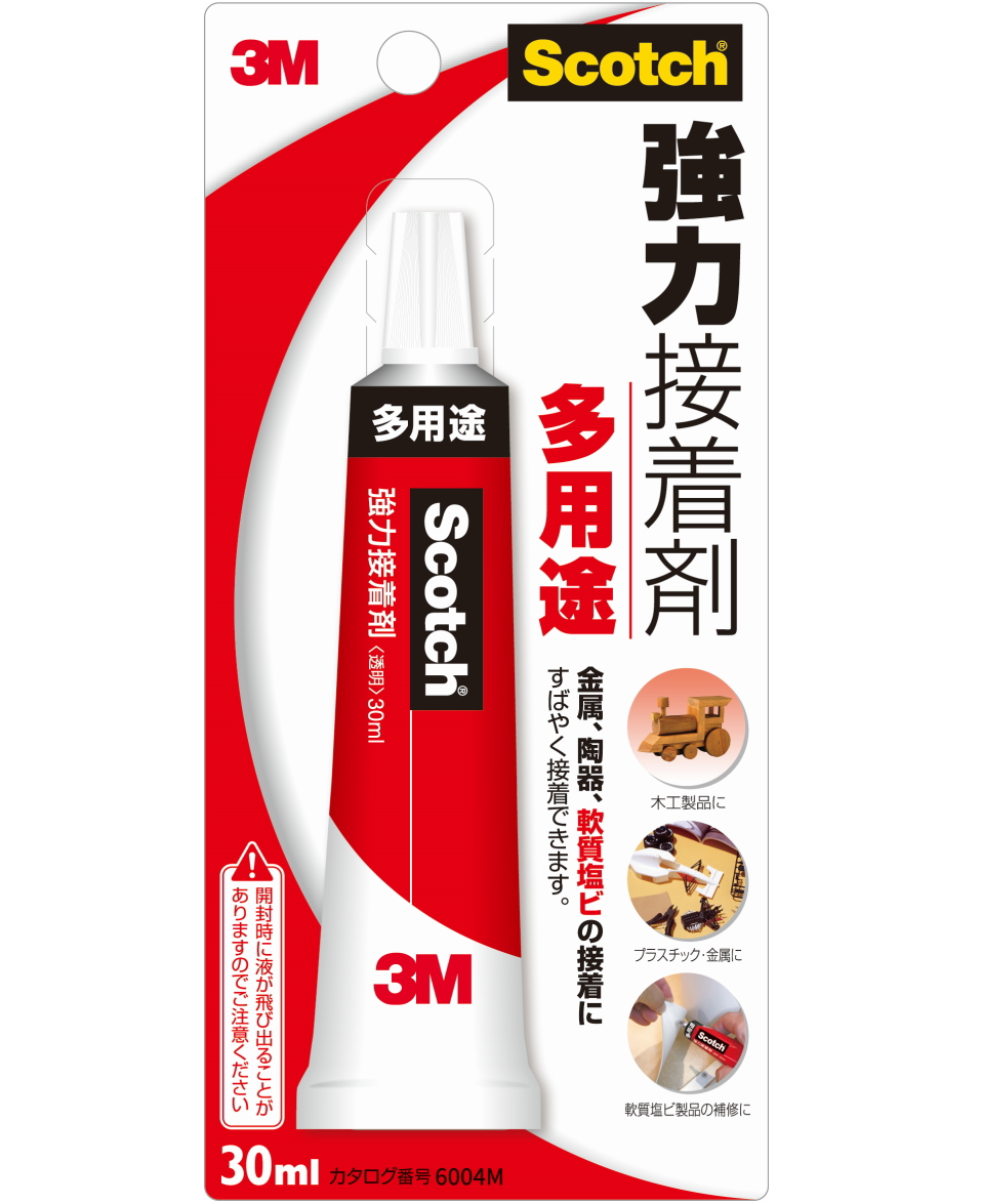 3M（スリーエム）　スコッチ強力接着剤　多用途　30ml (6004M)