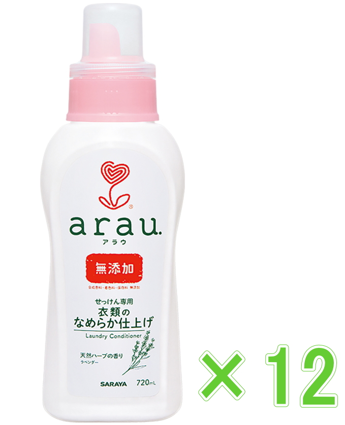 サラヤ アラウ 衣類のなめらか仕上げ 720ml　ケース12個入り