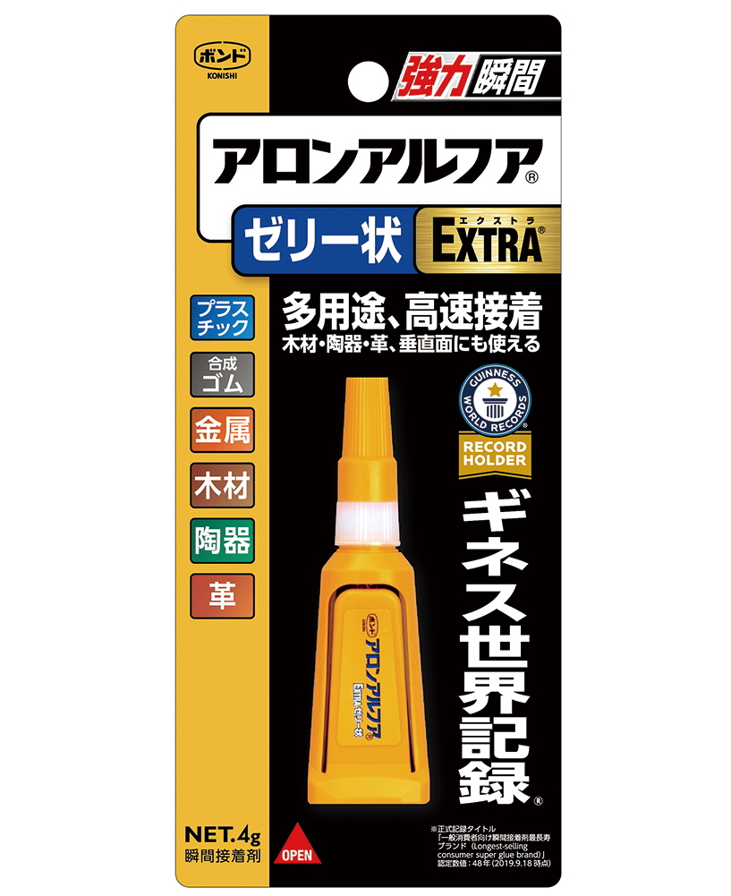 コニシアロンアルファEXTRAゼリー状４ｇ