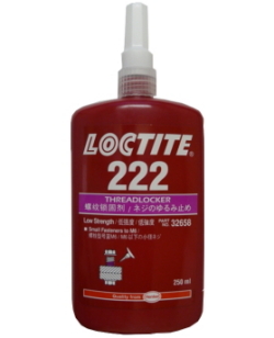 ロックタイト(LOCTITE)　222　250ml 小箱10本入り（お取り寄せ品）