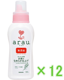 サラヤ アラウ 衣類のなめらか仕上げ 720ml　ケース12個入り