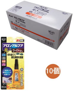 コニシ ボンド アロンアルフア 光 4g ライトなし #06118 小箱10個入り
