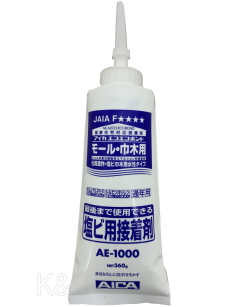 アイカ工業 エコエコボンド モール・巾木用 塩ビ用接着剤 360g AE-1000