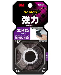 3Mスコッチ強力両面テープフロントガラス用KCW-12R