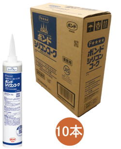 コニシ ボンド シリコンコーク ライトグレー 330ml #55288 ケース10本入り