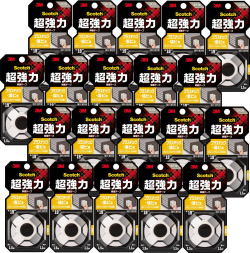 3Mスコッチ超強力両面テーププラスチック・塩ビ用KPL-19R小袋20巻入り