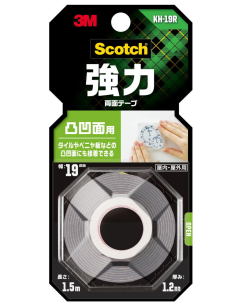 3Mスコッチ強力両面テープ凹凸面用KH-19R