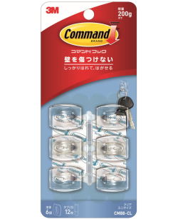 ミニフック透明