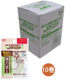コニシ ボンド 手芸用 両面テープ スタイリステ #06098 小箱10巻入り