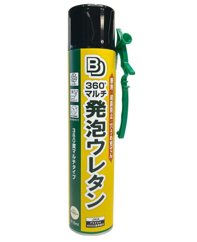 BDハイスペック発泡ウレタン 360度マルチ 515ml
