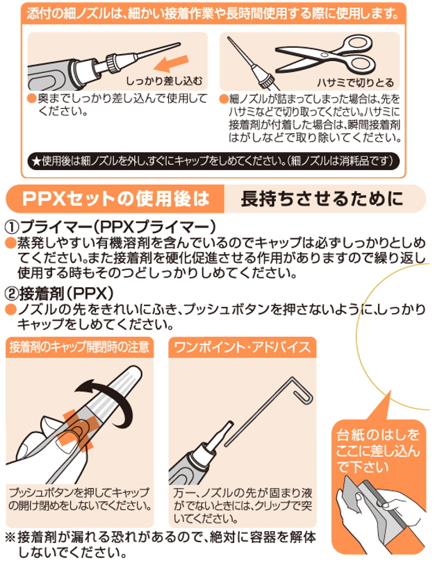 セメダイン PPX 6gセット CA-522 小箱10本入り
