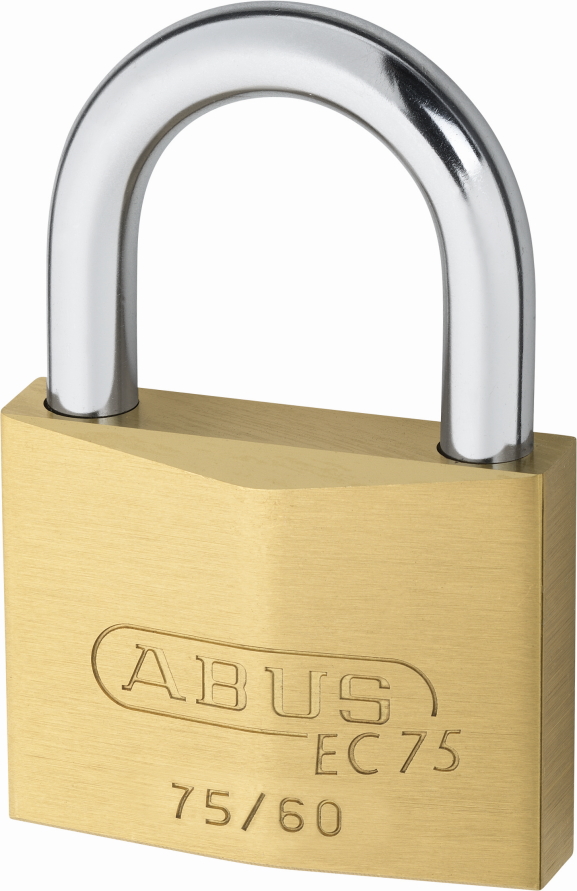 セール！送料無料【3個セット】ABUS 真鍮南京錠 BPEC75/60 KD ABUS 真鍮南京錠 EC75 60mm ディンプルシリンダー