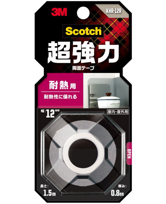 3M 超強力両面テープ VHB構造用接合テープ BR-12 BR-12 VHB構造