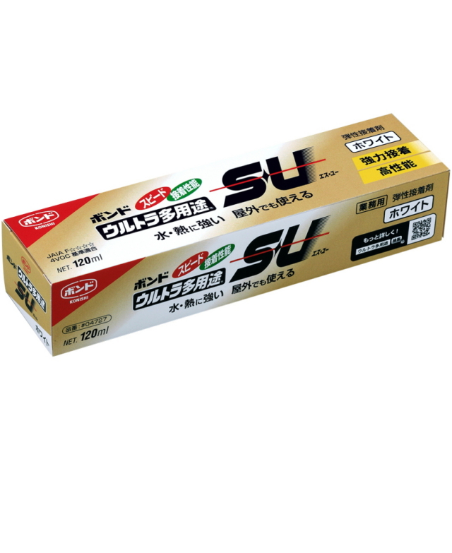 コニシ ボンド ウルトラ多用途SU ホワイト 120ml #04727