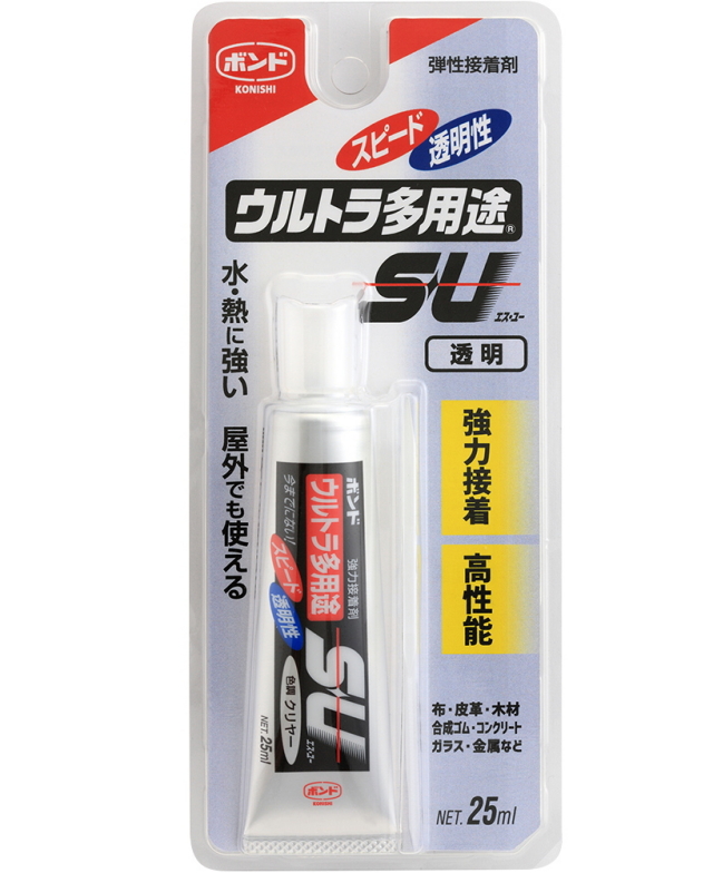 コニシ ボンド ウルトラ多用途ＳＵ クリヤー ２５ｍｌ #04592