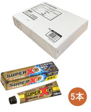 セメダイン 強力超多用途接着剤 スーパーXゴールド ブラック 135mL AX-270 小箱5本入り