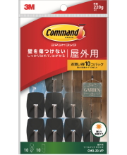 3Mコマンドフック屋外用ツールフックSサイズお買い得パックCMO-20-VP