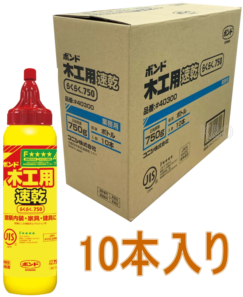 コニシ木工用速乾らくらく７５０