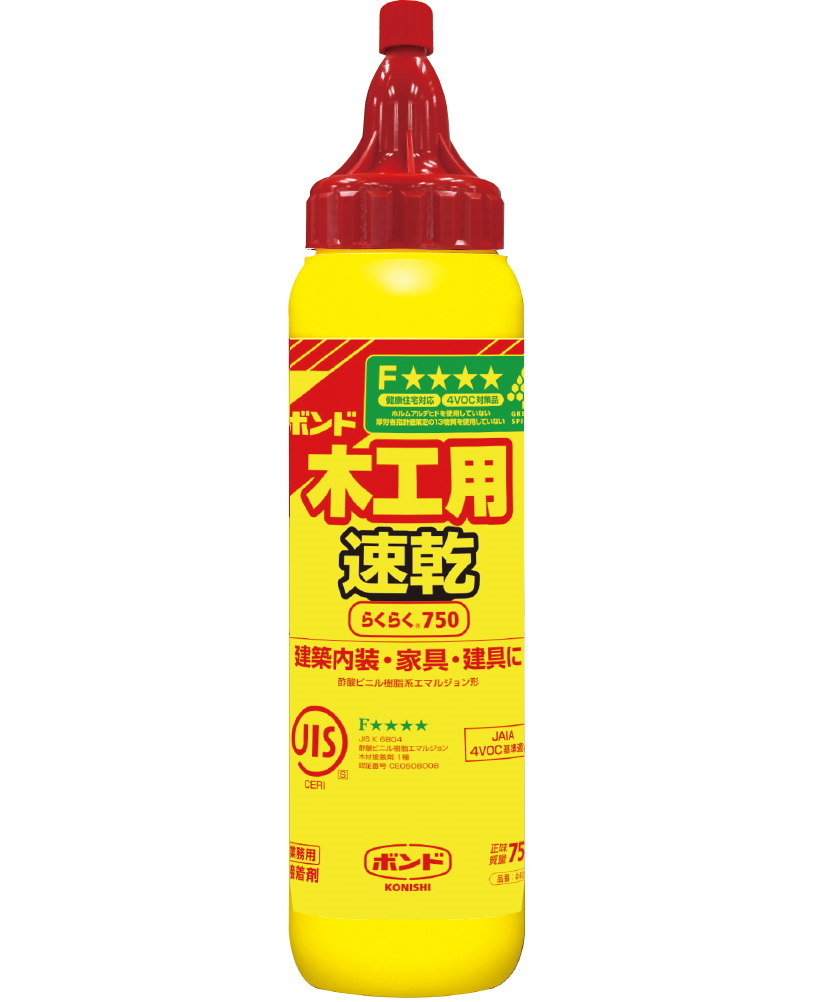 コニシ木工用速乾らくらく７５０
