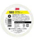 3M Temflex(テムフレックス) ビニールテープ180 ホワイト 19mm×20m (180 WHI 20）
