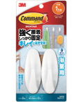 ３Ｍコマンドフック浴室用Mサイズホワイト(CMB-11）
